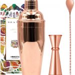 Homestia 3 Piece Cocktail Shaker Bar Set Stainless Steel Homestia 3 Piece Cocktail Shaker Bar Set Stainless Steel